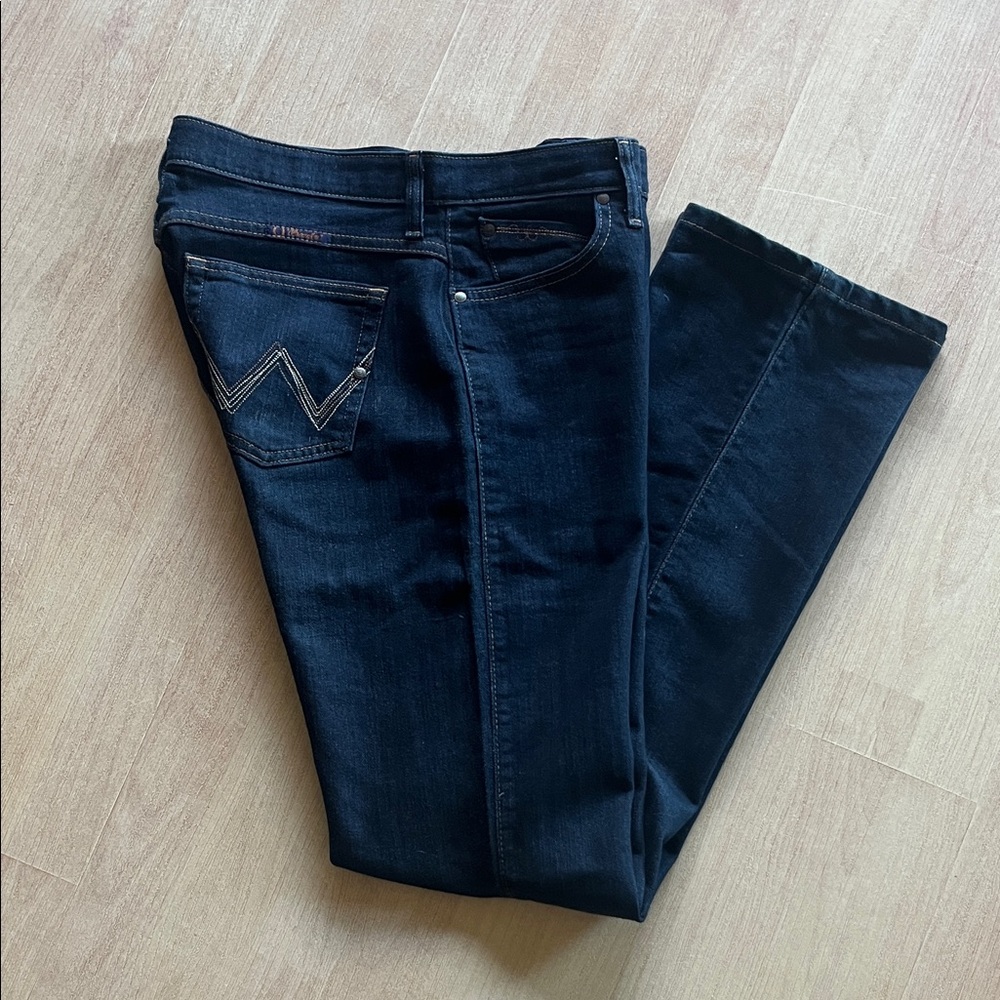 Wrangler Women's Dark Blue Boot Cut Jeans